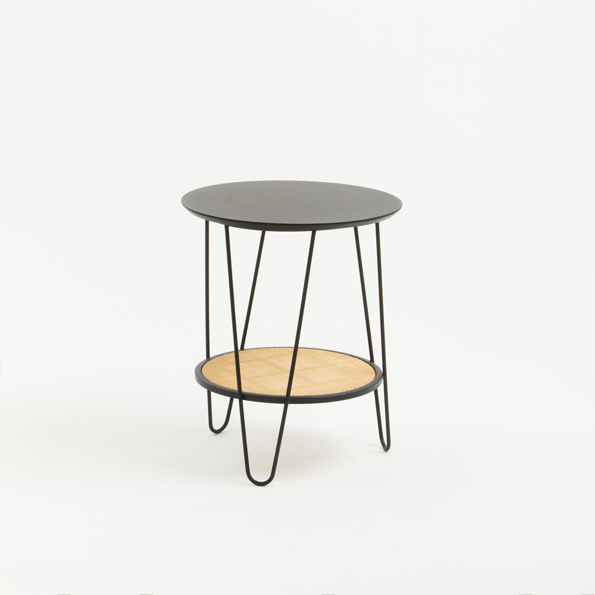 Depok Side Table With Hairpin Legs