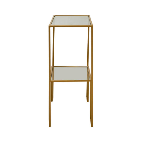 Avento Gold Finish Console Table