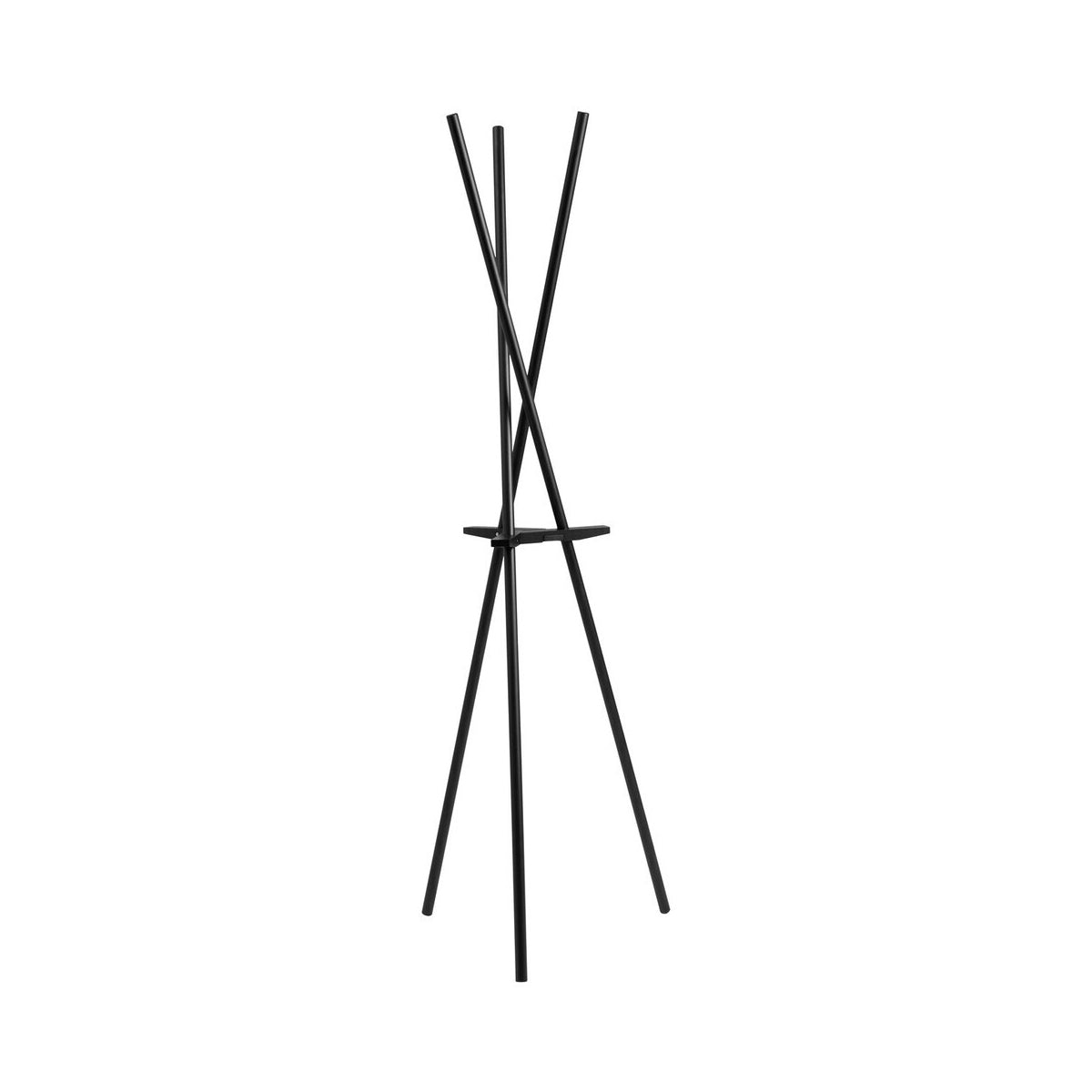 Rostok Matt Black Coat Stand