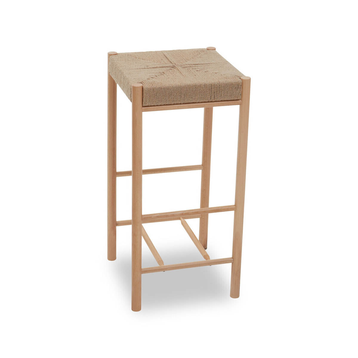 Bandar Natural Rope Weave Bar Stool