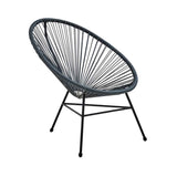 Miami Grey Rattan 3 Piece Patio Set