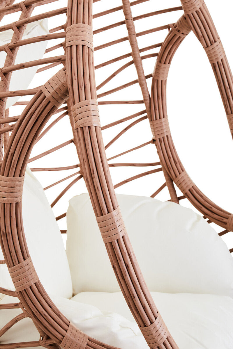 Goa Natural Rattan Effect Hanging Chair