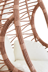 Goa Natural Rattan Effect Hanging Chair