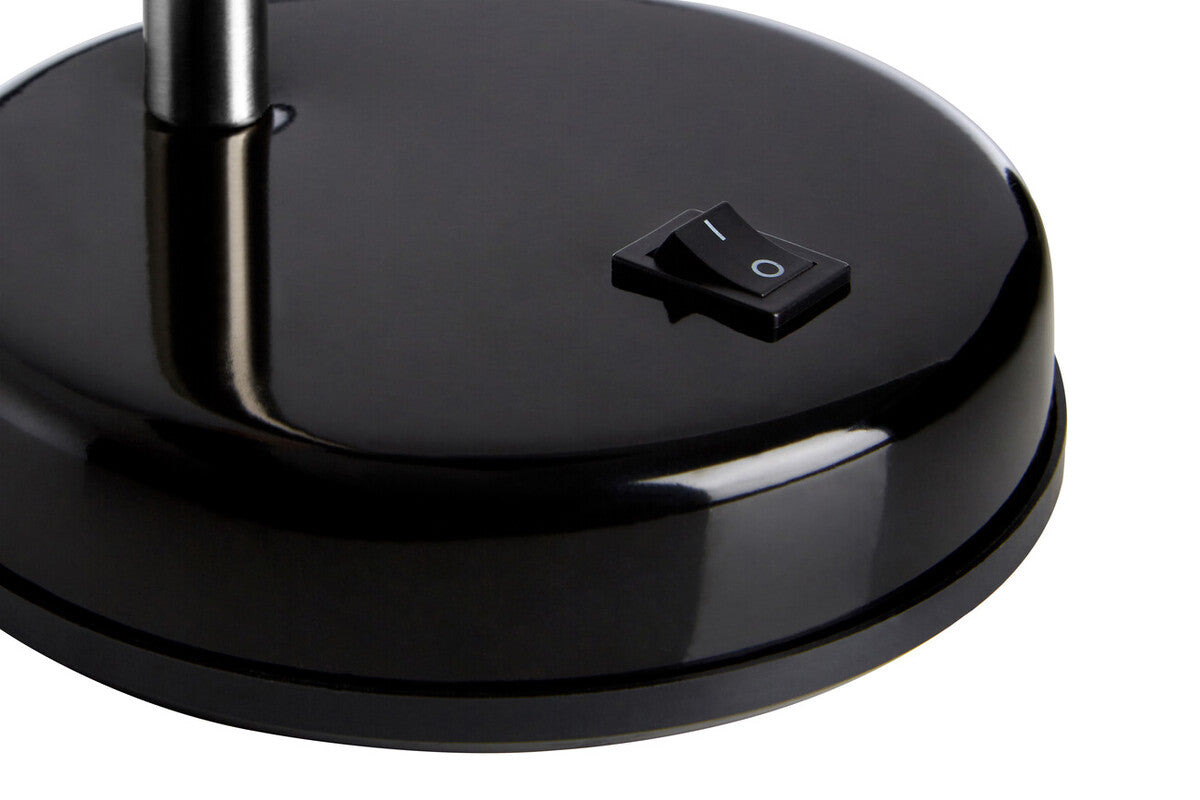 Flexi Black Gloss Desk Lamp