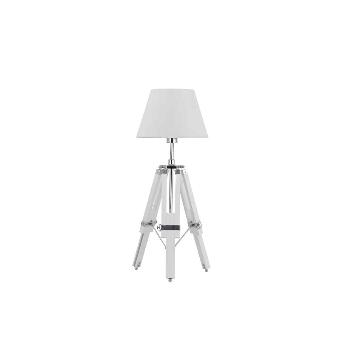 Jasper White Tripod Base Feature Lamp