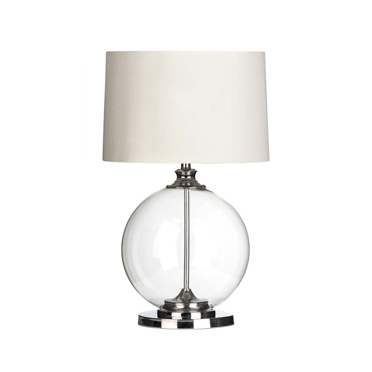 Edna Natural Linen Shade Table Lamp