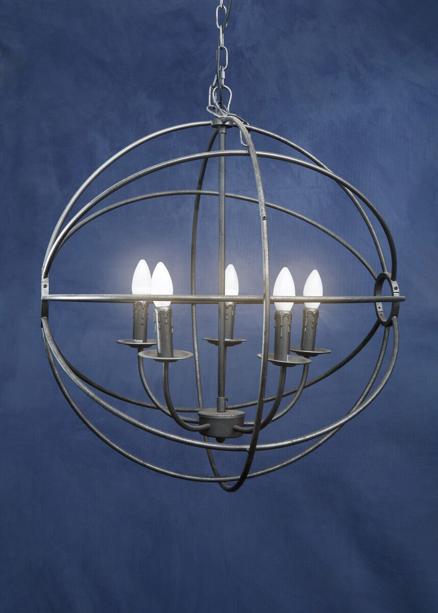 Orbital 5 Arm Small Pendant Light