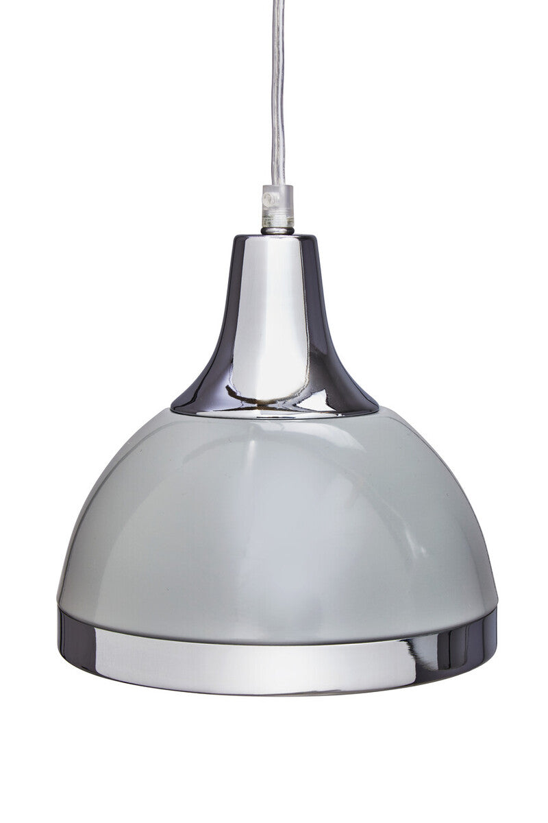 Vermont Three Shutter Grey Shades Pendant Light