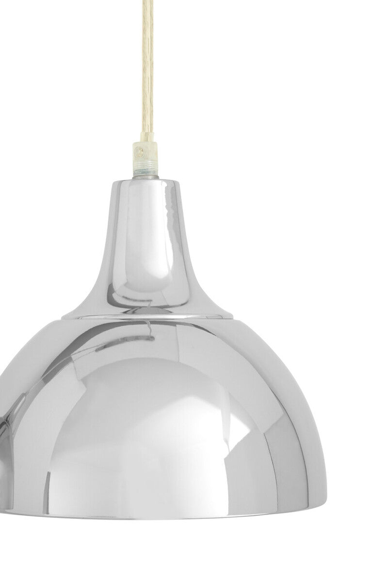 Jasper Chrome Horizontal Pendant Light