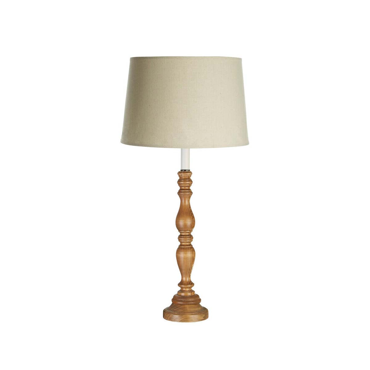 Emely Candle Table Lamp with Round Base