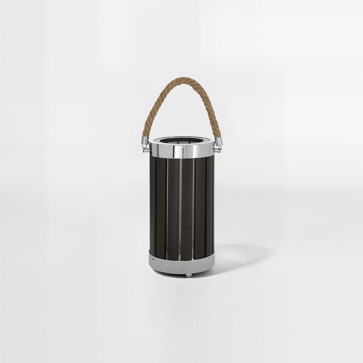 Brooke Black Wood And Metal Table Lamp