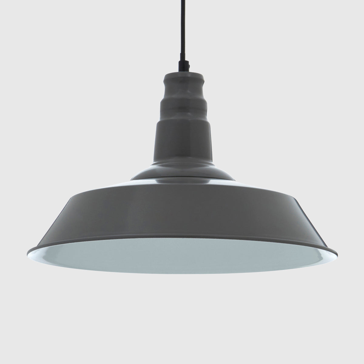 Brant Grey Metal Pendant Light