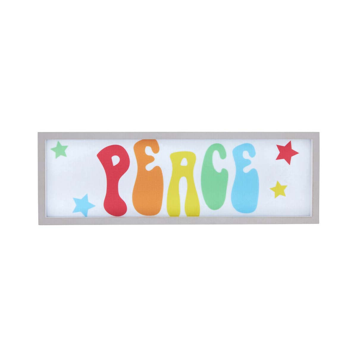 Peace LED Light Box
