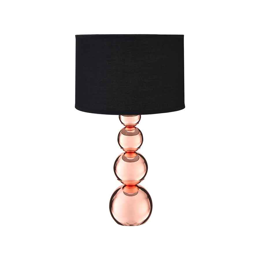 Cameo Graduated Faux Copper Balls Touch Lamp