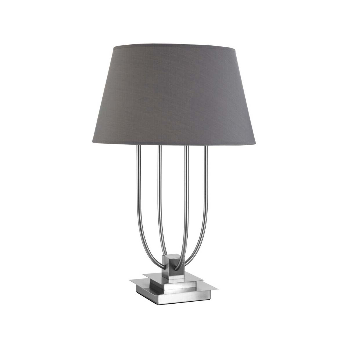 Regents Park Grey Shade Table Lamp