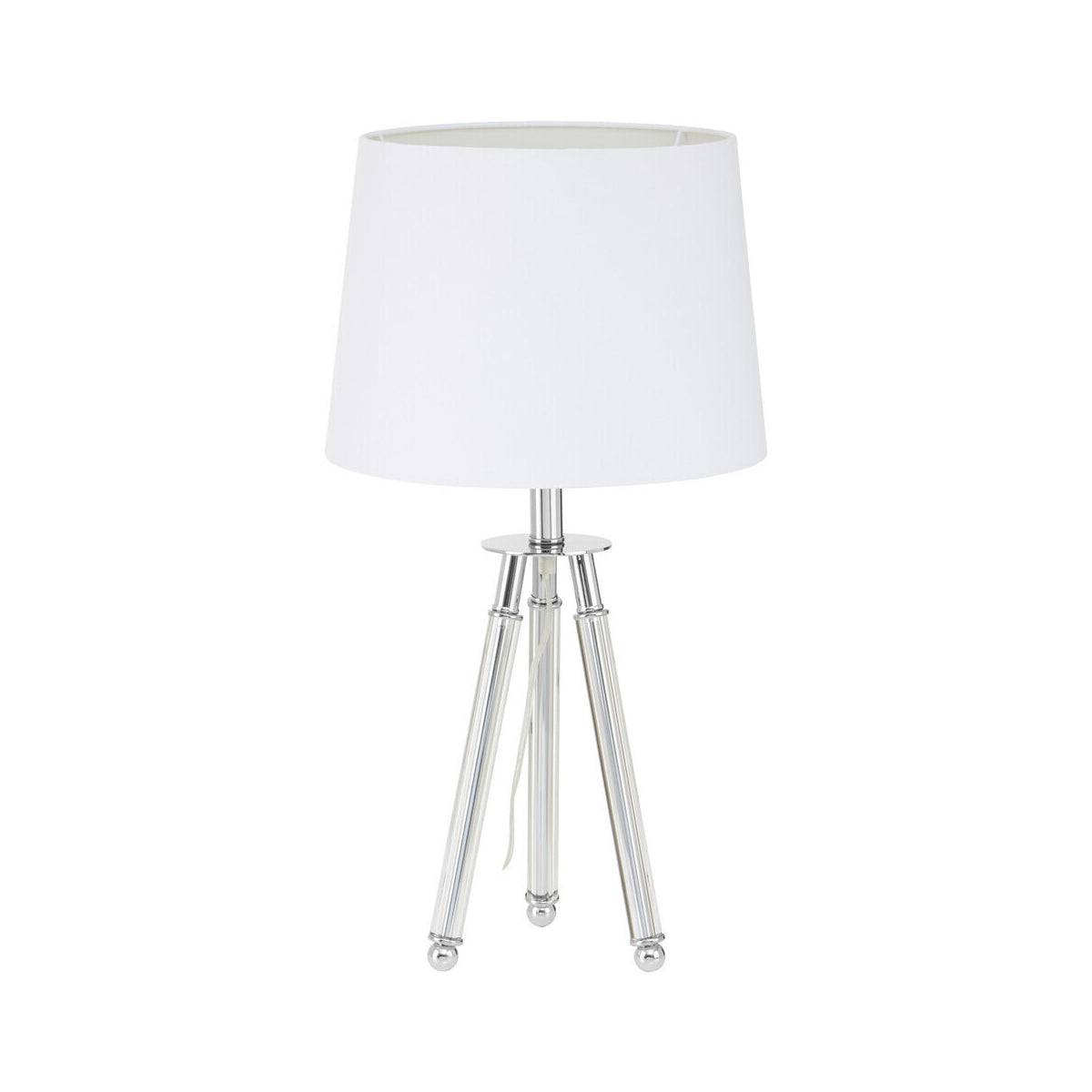 Halia Chrome Finish Table Lamp