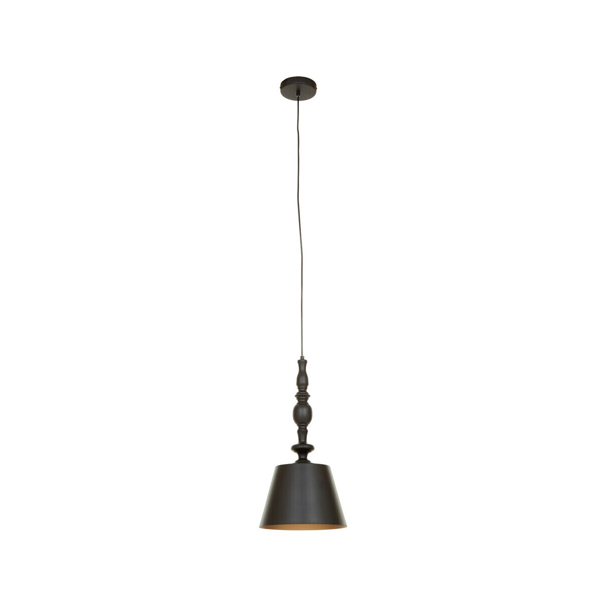 Leni Black Matte Pendant Light