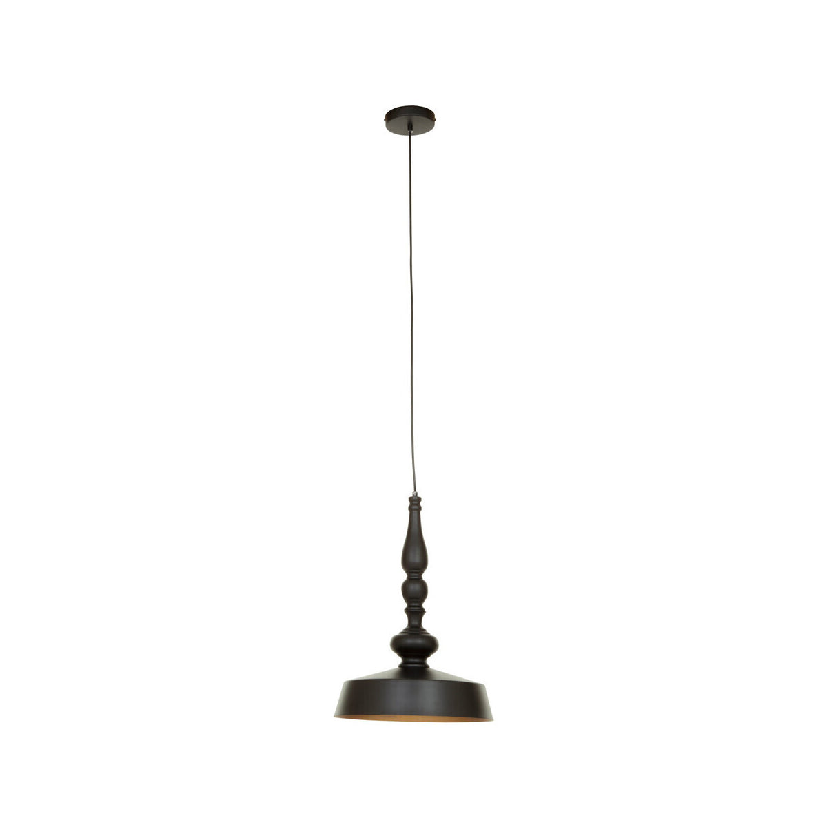Lenno Small Leni Black And Gold Pendant Light