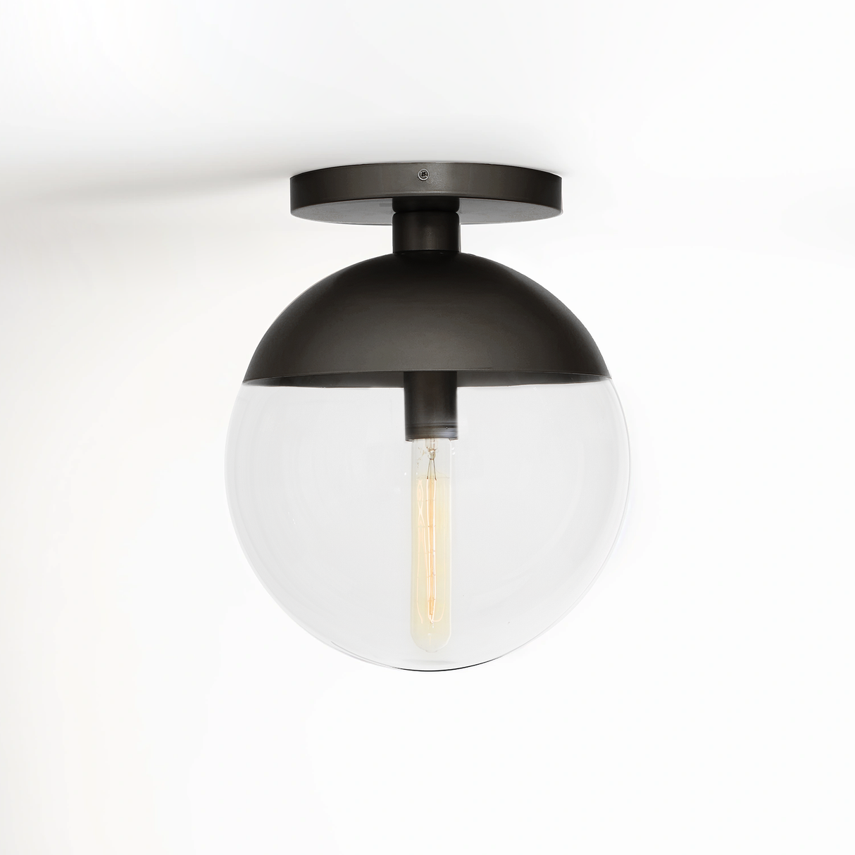 Revive Black Finish Ceiling Light
