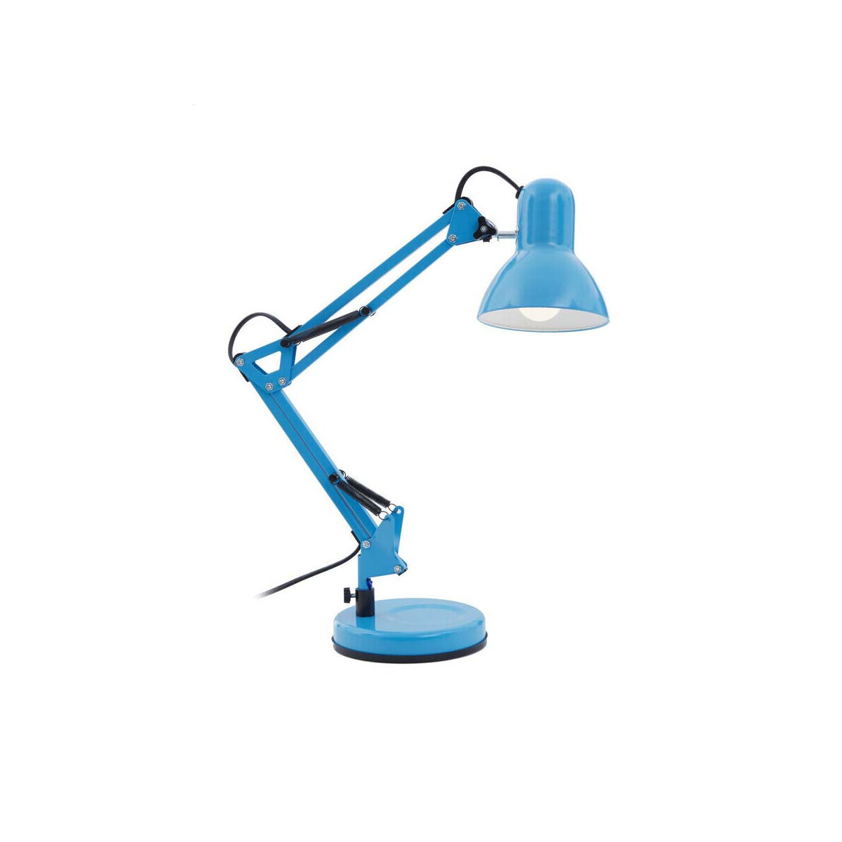 Jenna Blue Metal Desk Lamp