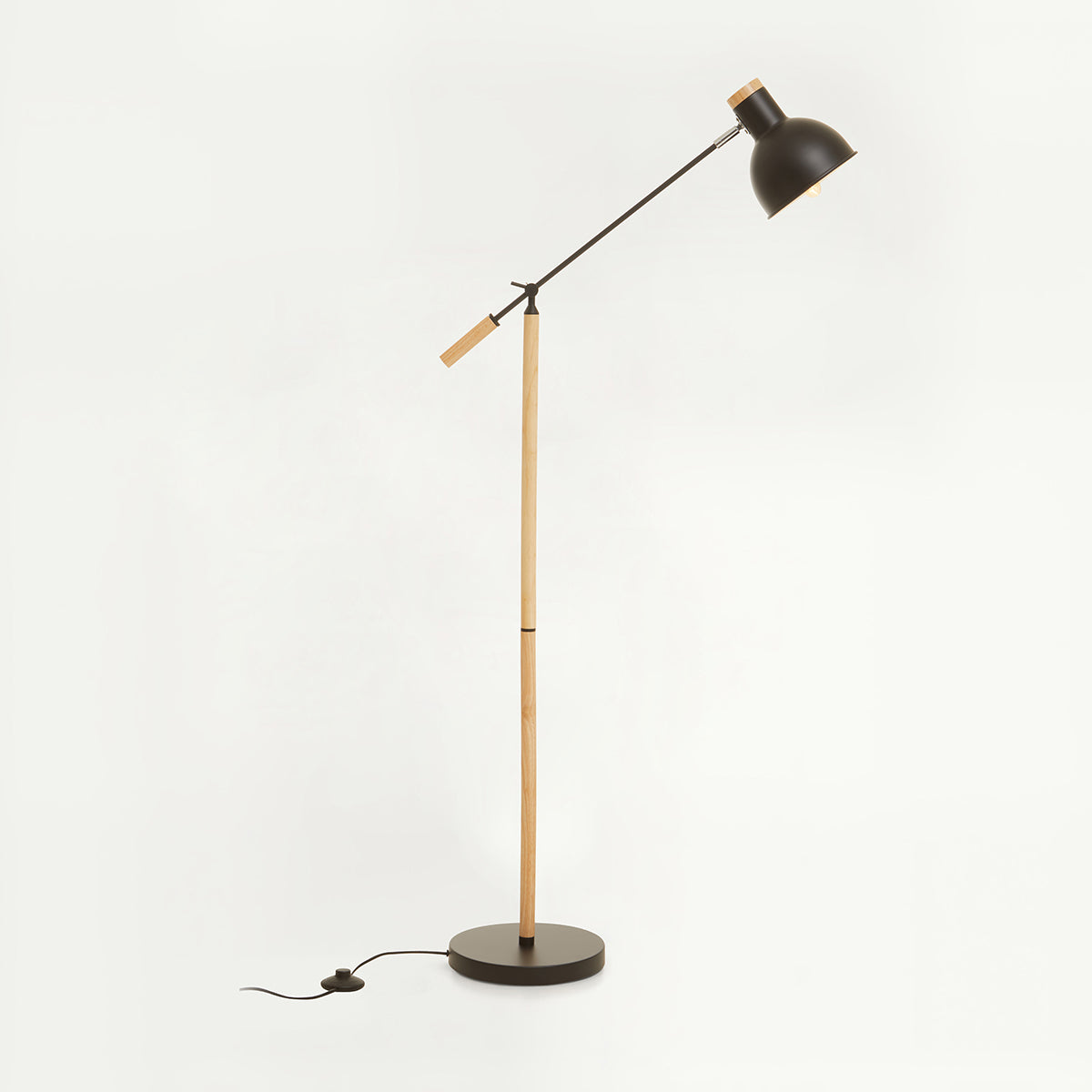 Stockholm Matte Black Floor Lamp