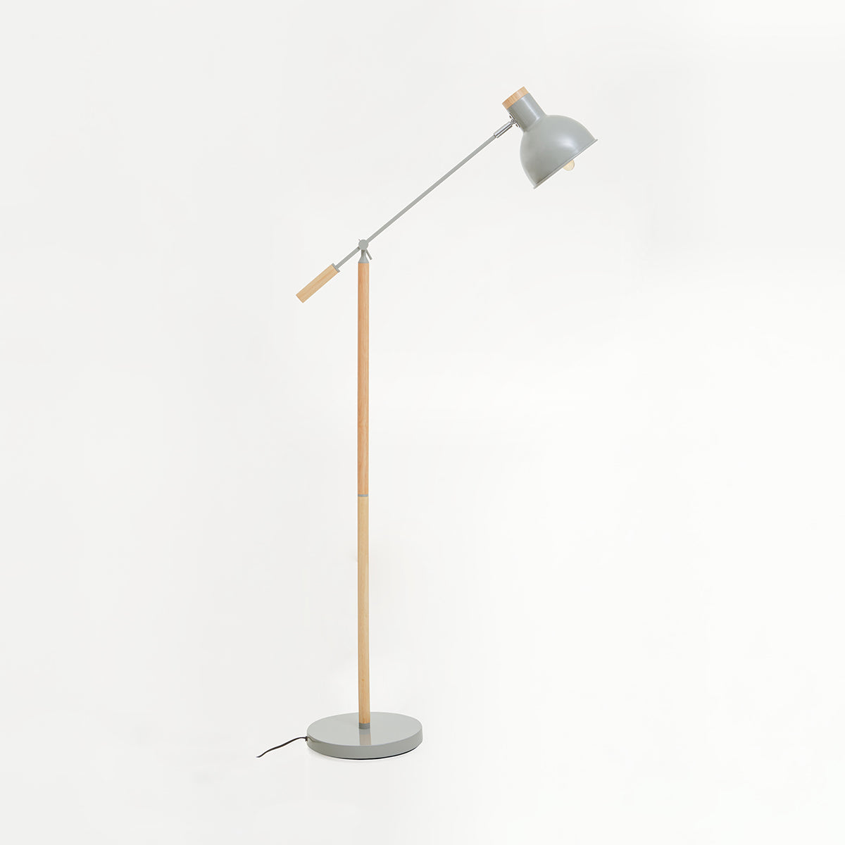 Stockholm Matte Grey Floor Lamp