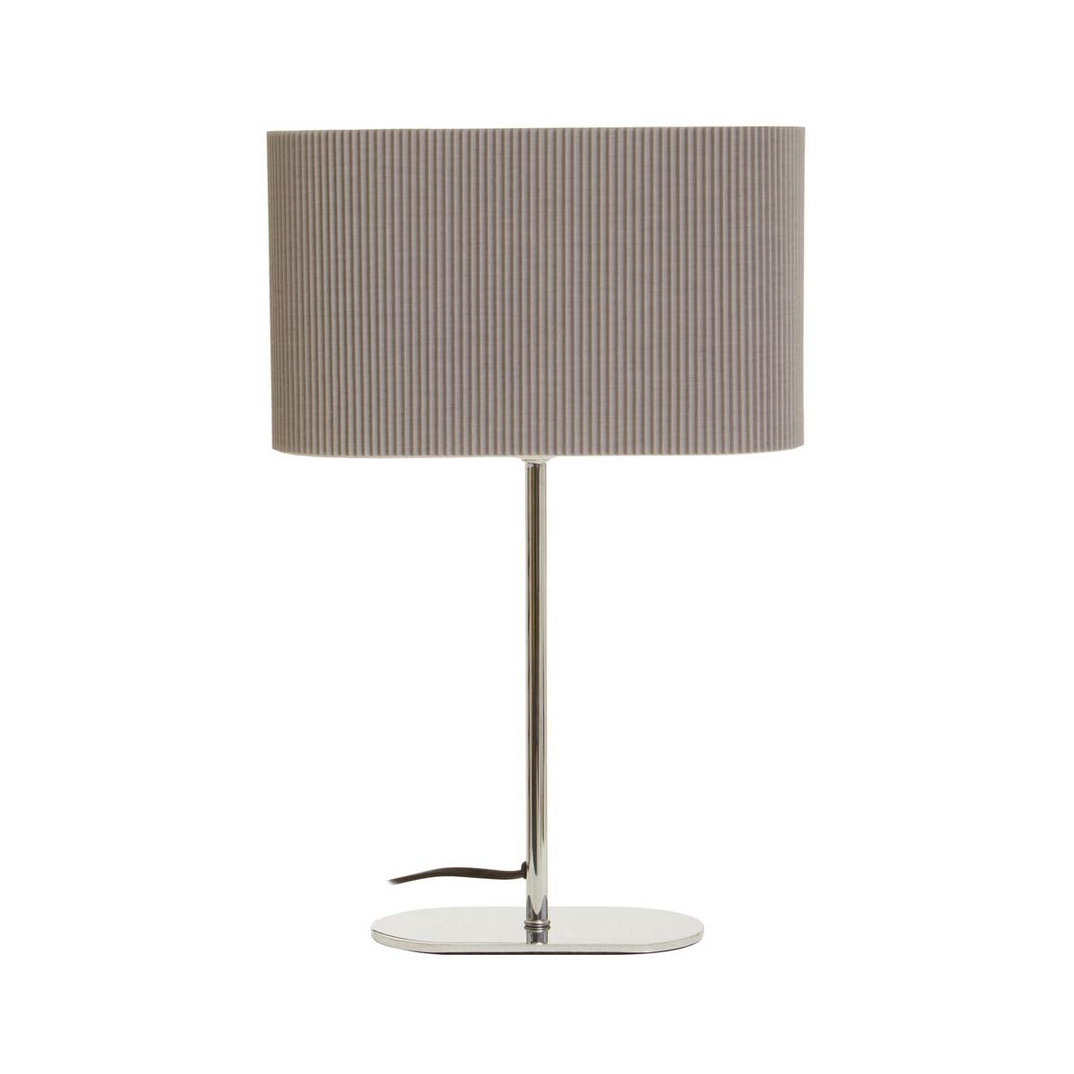 Lilian Shiny Silver Table Lamp