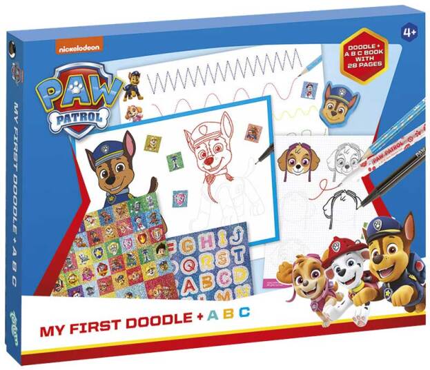 Paw Patrol My First Doodle + a B C