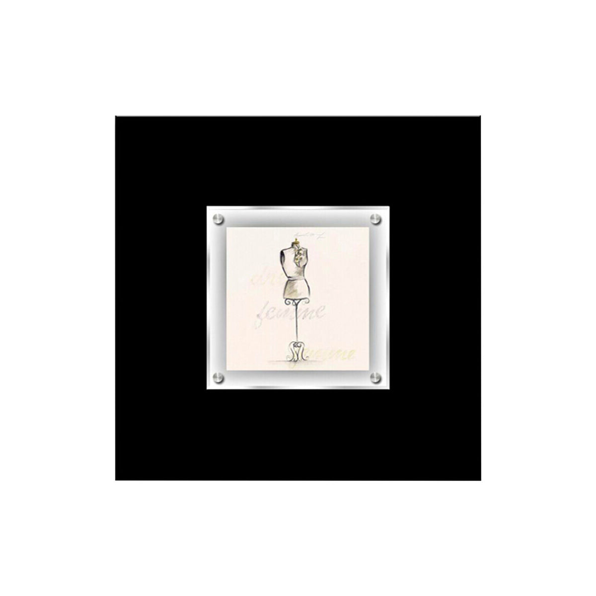 Boudoir Mannequin 1 Framed Wall Art