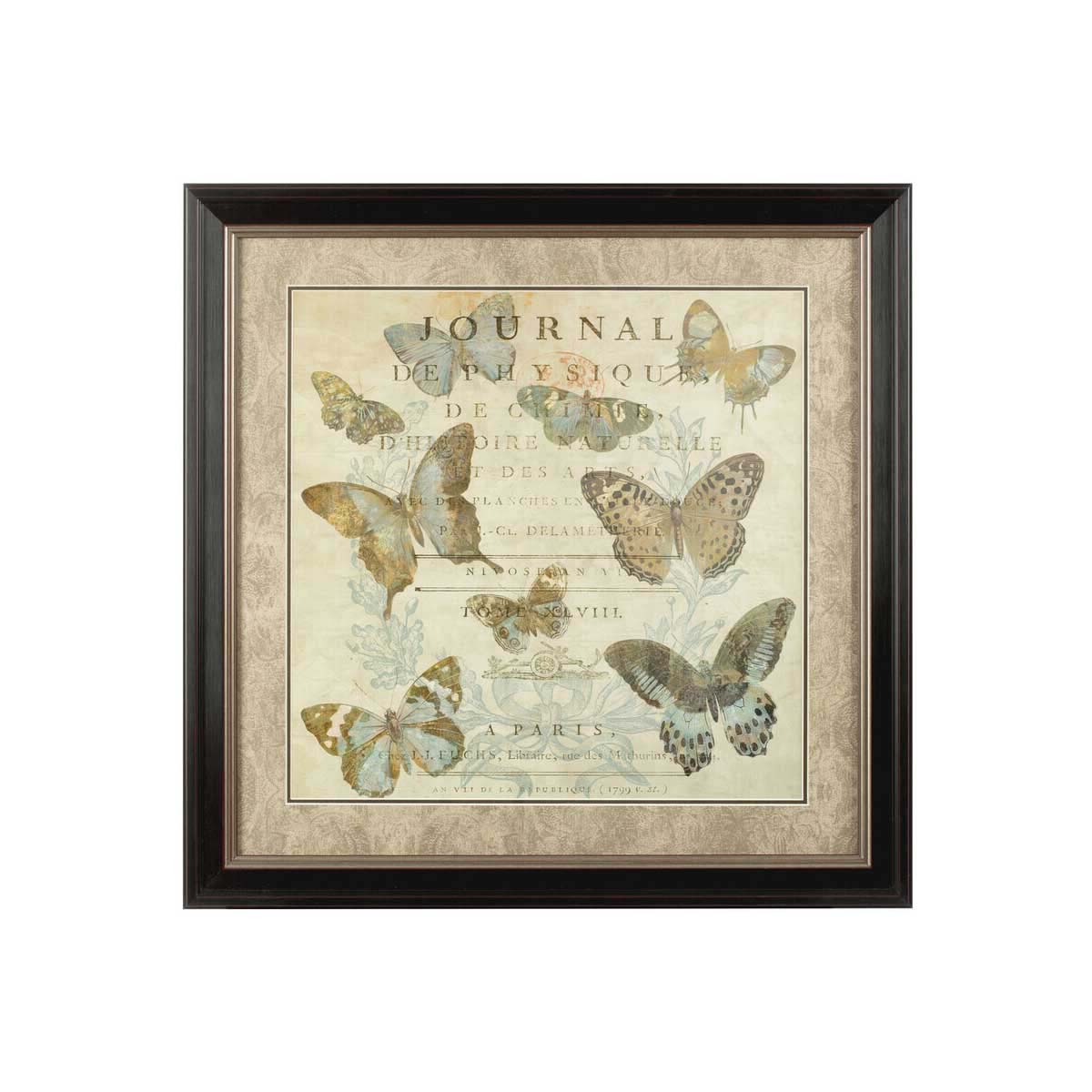 Framed Butterfly Wall Art