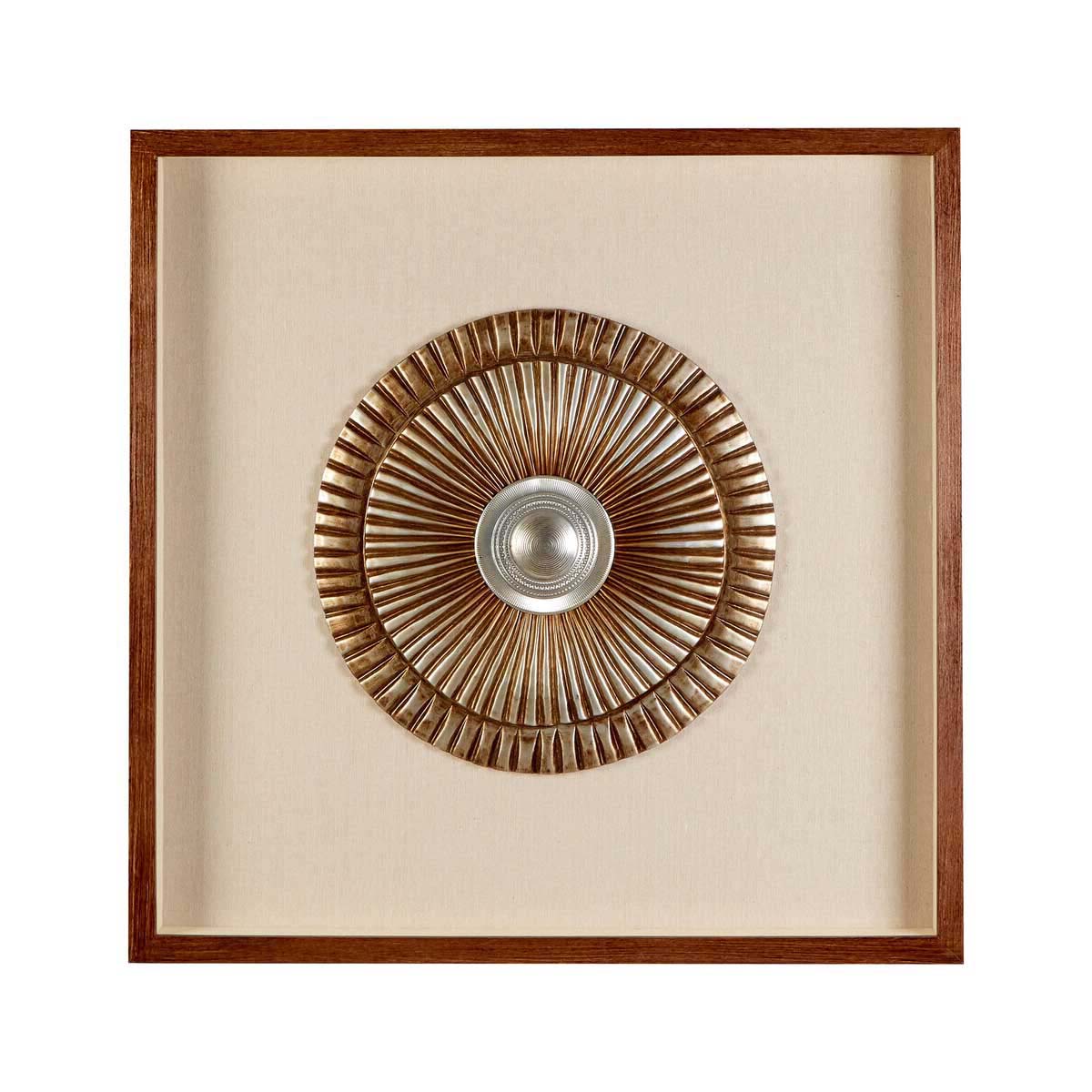 Nason Two Tone Framed Bronze Wall Art