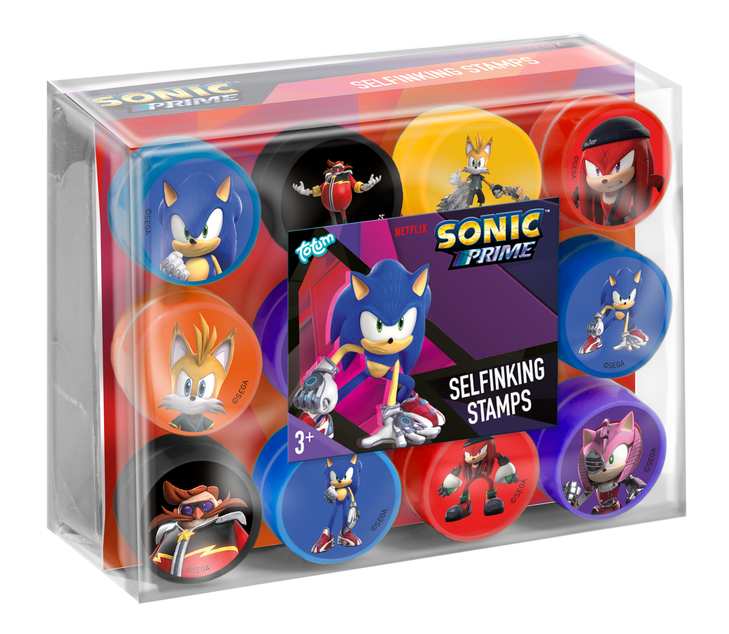 Sonic Self Inking Stamps