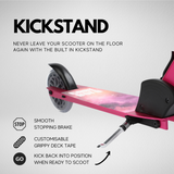 Black - Deluxe 2 Wheel Scooter