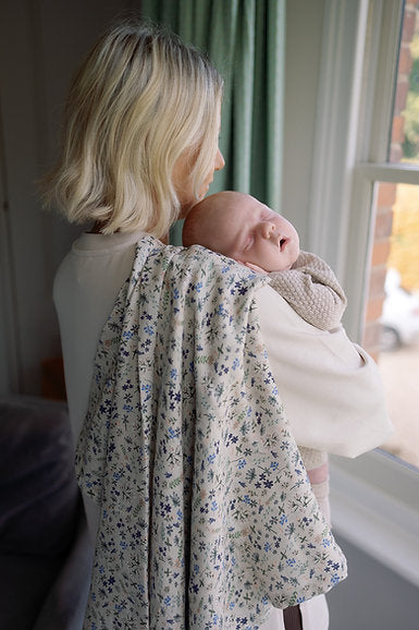 Large Swaddle Muslin - Wildflower