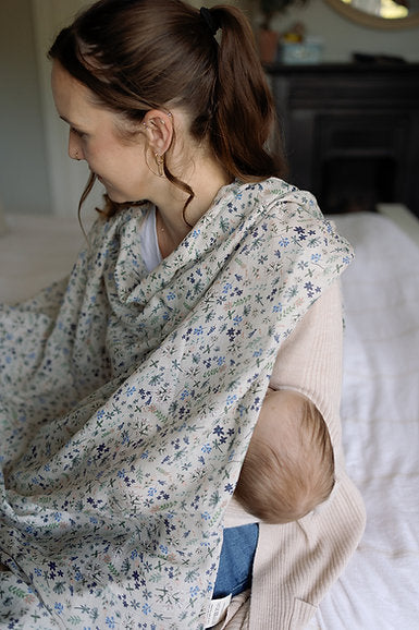 Large Swaddle Muslin - Wildflower