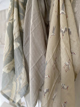 Set of 3 Muslins - Lakes Collection