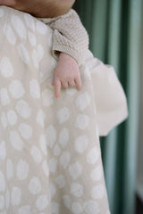 Large Swaddle Muslin - Scallop