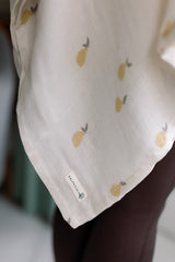 Large Swaddle Muslin - Pears