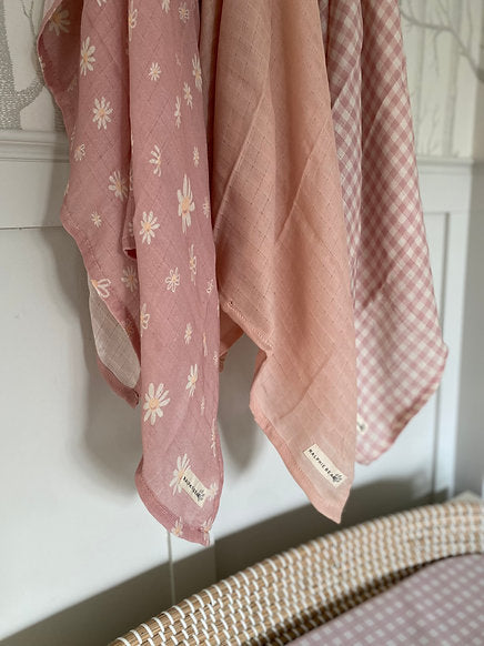 Set of 3 Muslins - Meadow Collection