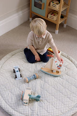 Playmat - Gingham Sage