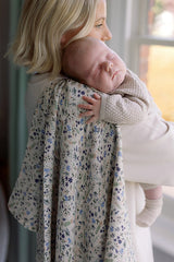 Large Swaddle Muslin - Wildflower