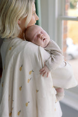 Large Swaddle Muslin - Pears