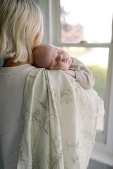 Large Swaddle Muslin - Woodland