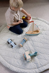 Playmat - Gingham Sage