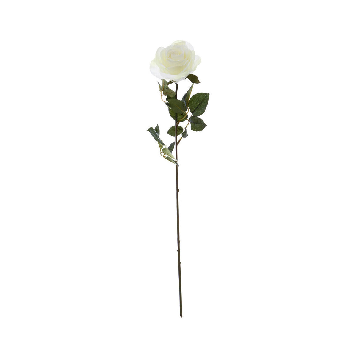 Fiori Artificial flowers White Rose Stem