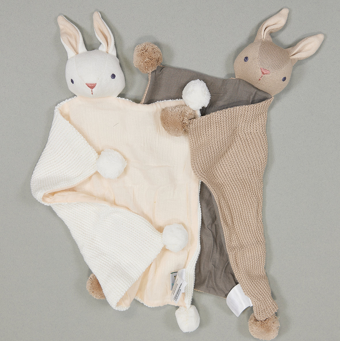 Organic Baby Comforter 2 Pack Set + Gift Box