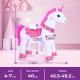 Model E Ride-on Unicorn Toy Age 4-8