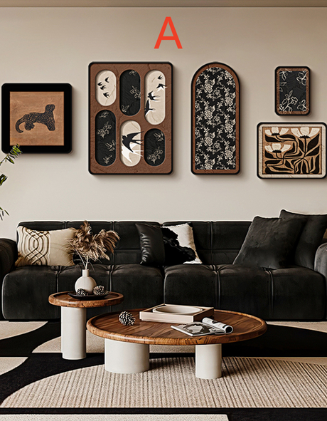 A Set Of 5 Leopold Gallery Wall Pictures