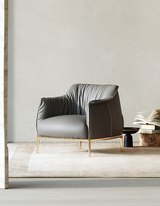 Abelard Armchair, Leather
