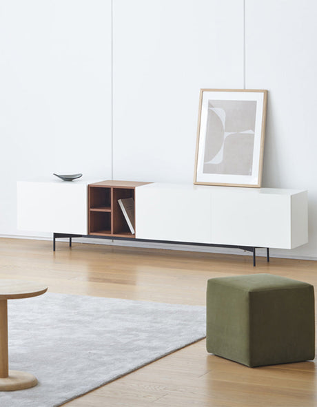 Acacia TV Stand, White